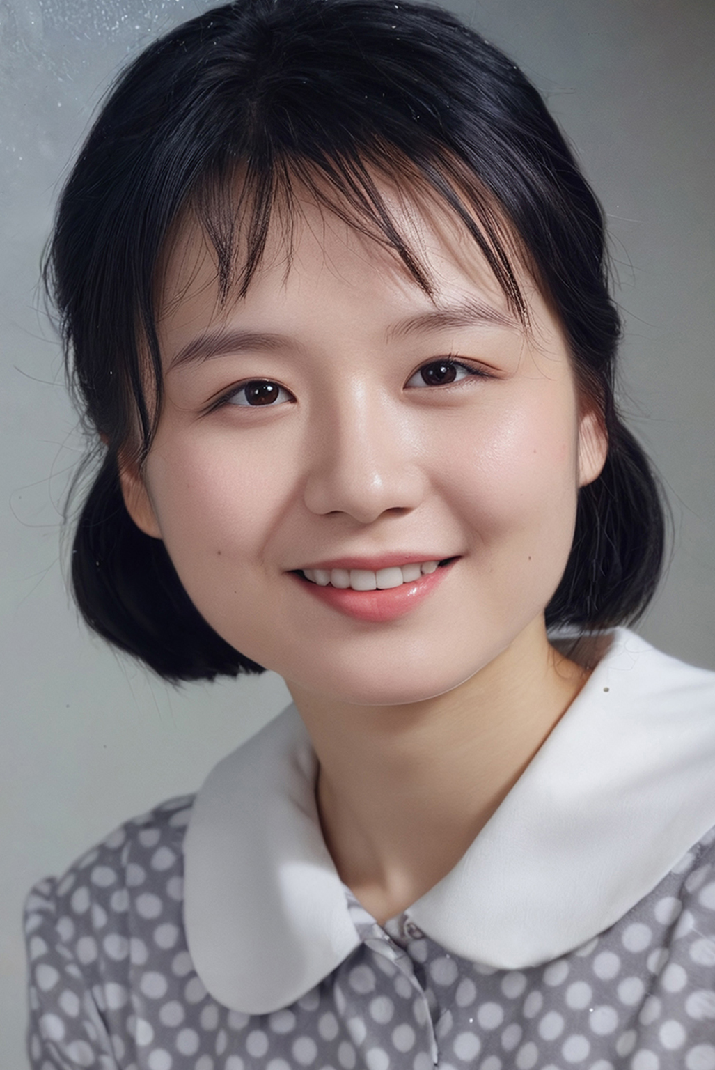 旧照片翻新 修图前