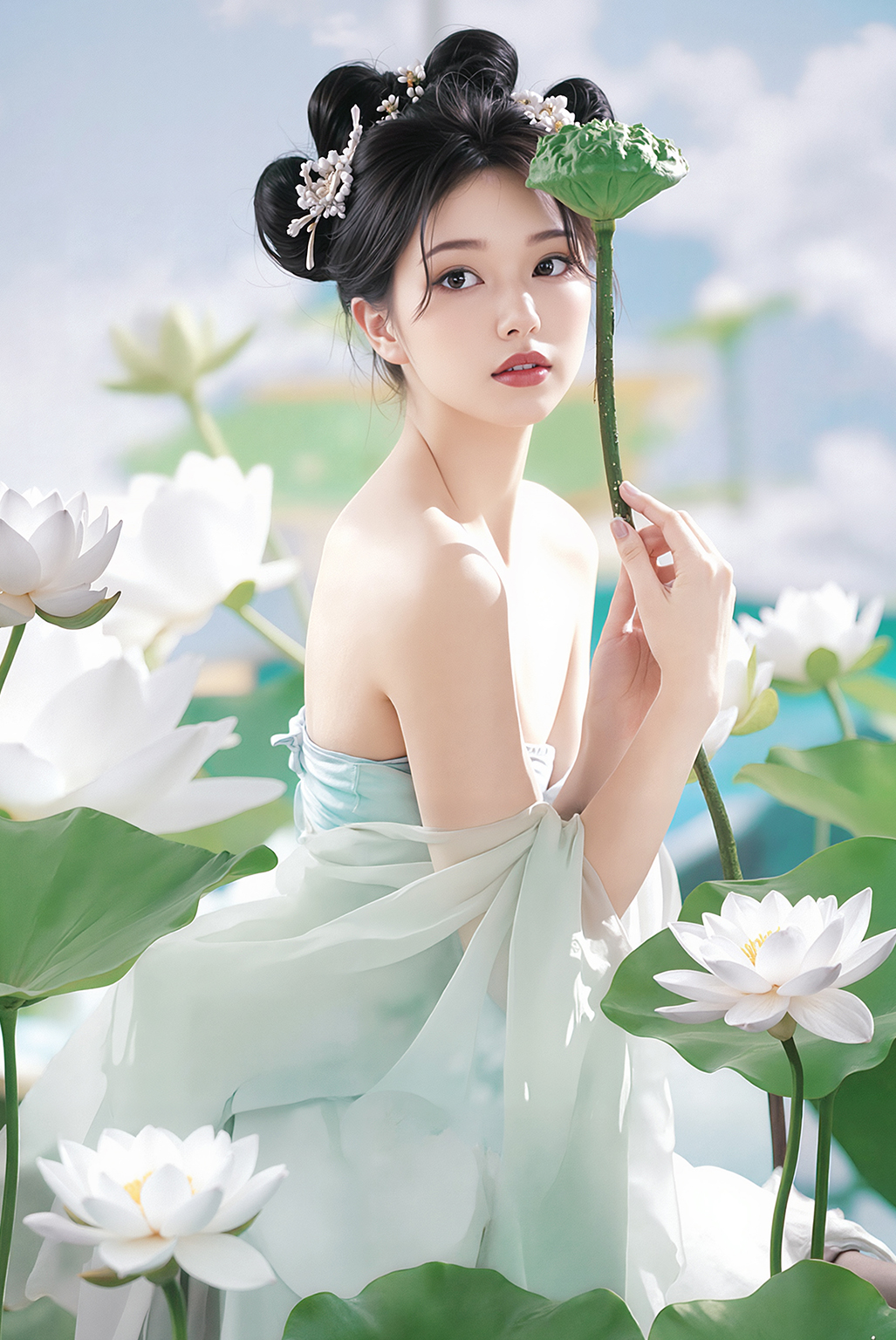 FLUX重绘+高清放大 修图前