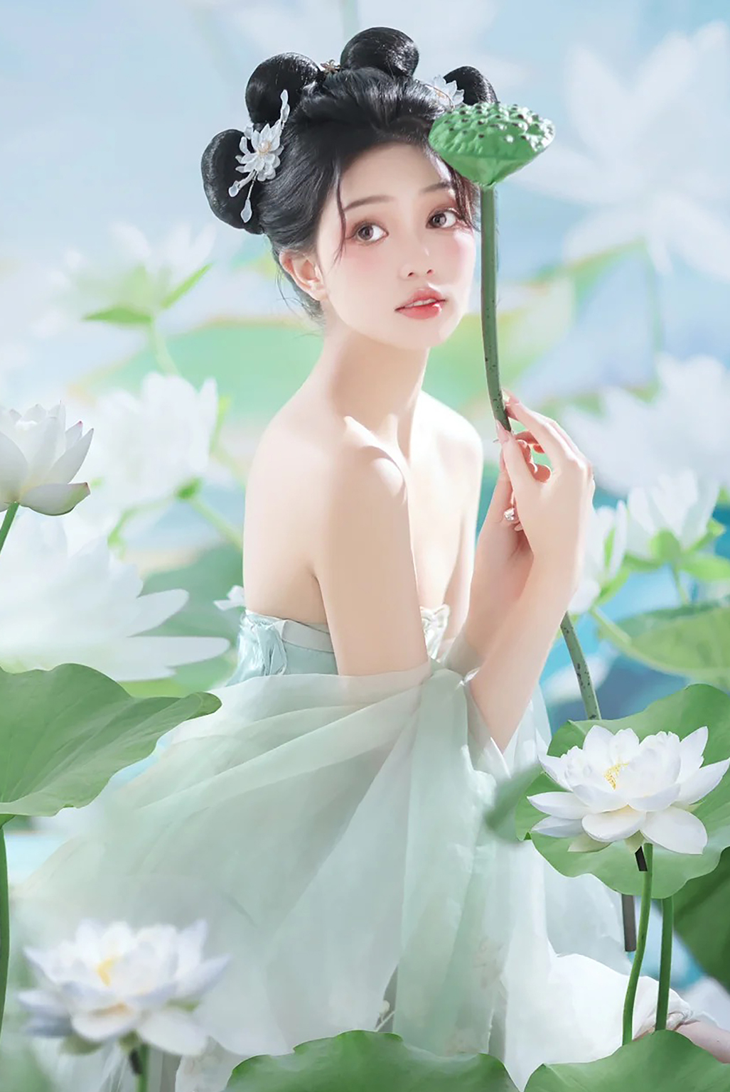 FLUX重绘+高清放大 修图后